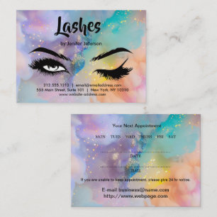 Lashes Aftercare Business Card
