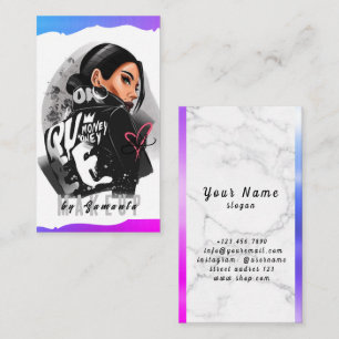 Lashes Brows Makeup Artist Blush Pink Watercolor Business Card