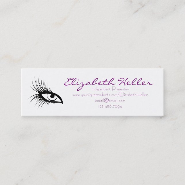 Lashes Business Card (Front)