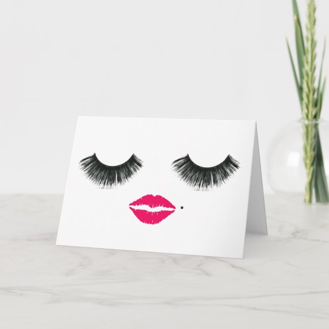 lashes card (Front)