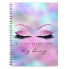 Lashes Extension Eyes Makeup Artist Glitter Pink