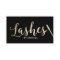 Lashes Makeup Artist Modern Black & Gold