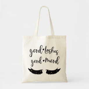 Lashes Quote Tote Bag