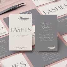 Lashes Tech Beige Minimalistic Cream Salon
