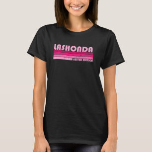 Lashonda Name Personalized Retro Vintage 80s 90s B T-Shirt