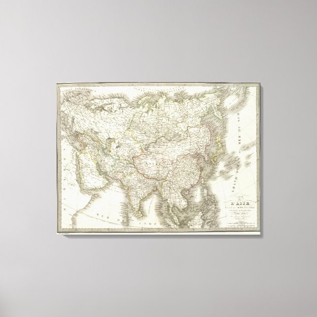 L'Asie - Asia Canvas Print (Front)