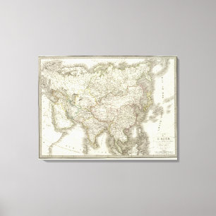 L'Asie - Asia Canvas Print