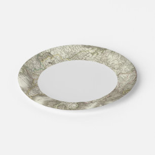 L'Asie - Asia Paper Plate