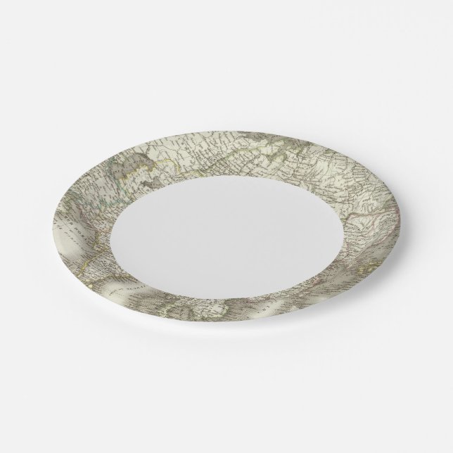L'Asie - Asia Paper Plate (Angled)