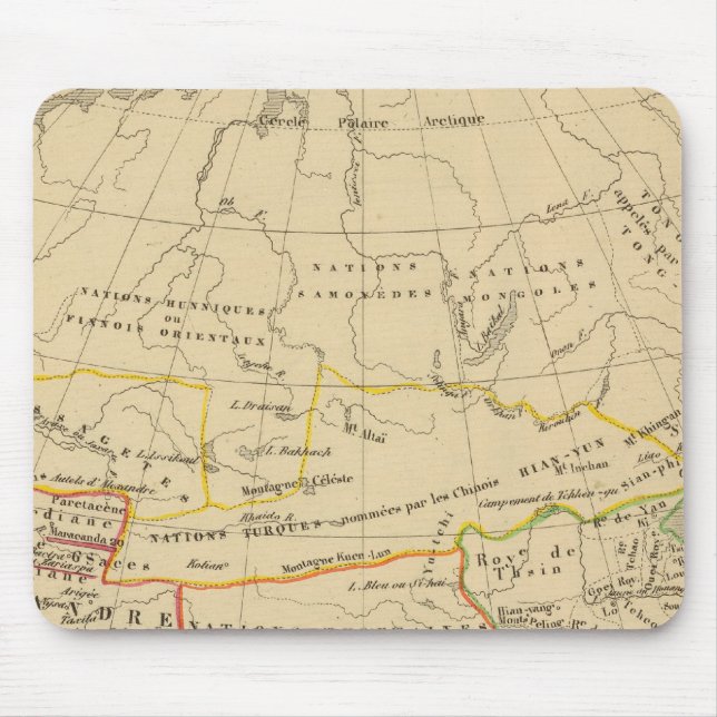 L'Asie, l'an 322 av JC Mouse Pad (Front)