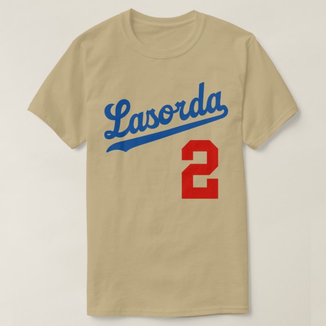 Lasorda Jersey T-Shirt (Design Front)