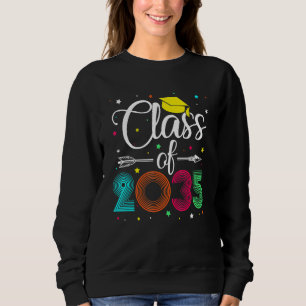 Lass Of 2035 Grow With Me Kindergarten First Day Sweatshirt