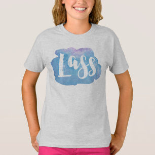 Lass, Scottish, Northern English Dialect Tee Shirt