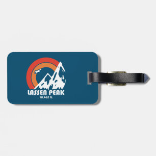 Lassen Peak California Sun Eagle Luggage Tag