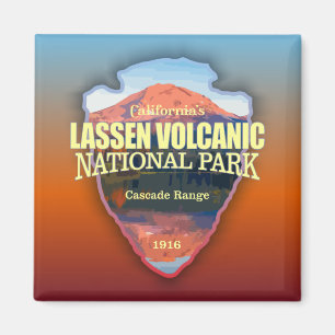 Lassen Volcanic (arrowhead) Magnet