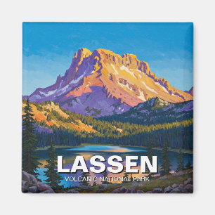 Lassen Volcanic National Park California Magnet