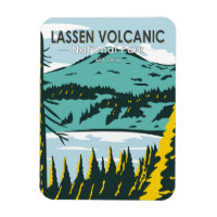 Lassen Volcanic National Park California Vintage