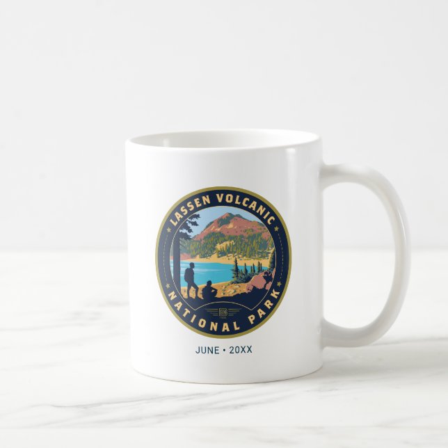 Lassen Volcanic National Park Coffee Mug (Right)