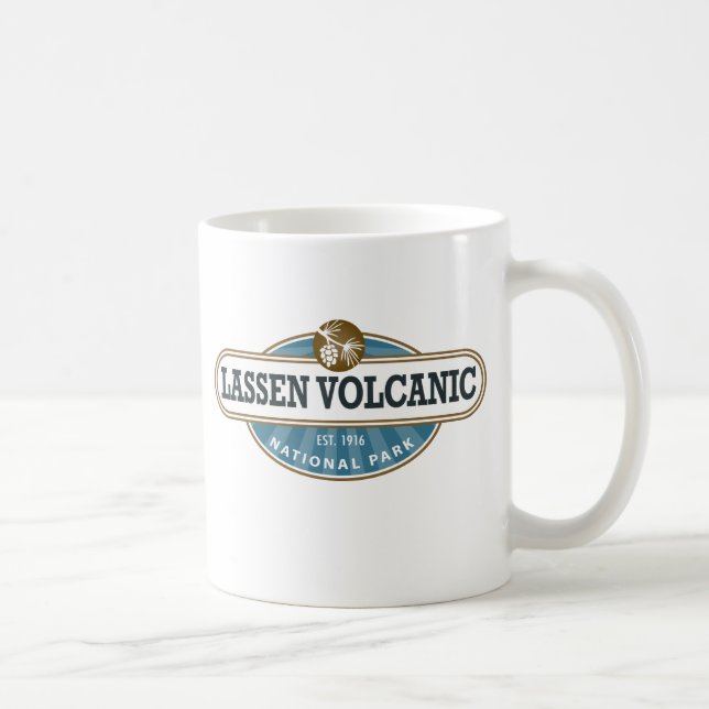 Lassen Volcanic National Park Coffee Mug (Right)