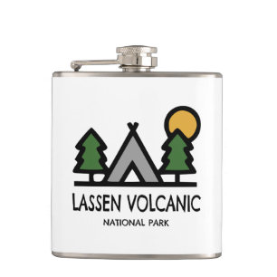 Lassen Volcanic National Park Hip Flask