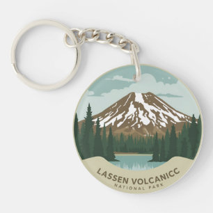 Lassen Volcanic National Park Key Ring