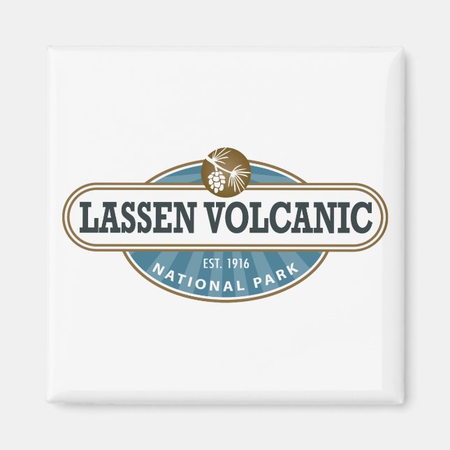 Lassen Volcanic National Park Magnet (Front)