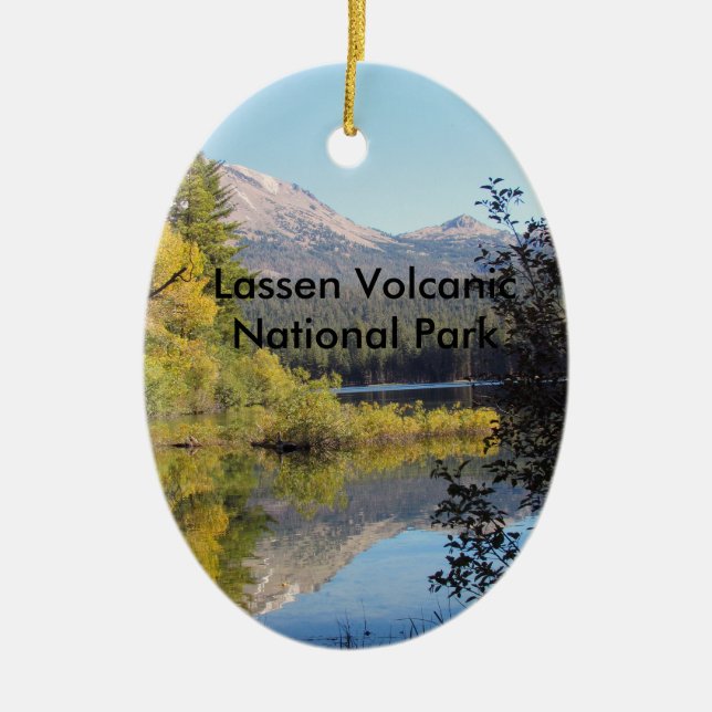 Lassen Volcanic National Park ornament (Front)