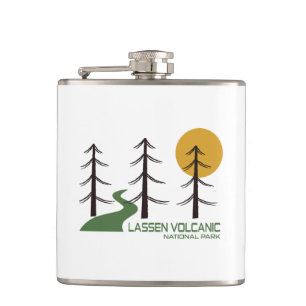 Lassen Volcanic National Park Trail Hip Flask
