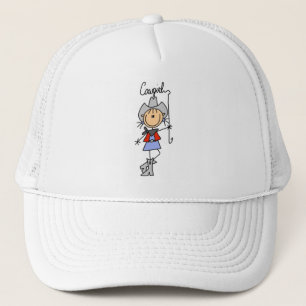 Lasso Cowgirl T-shirts and Gifts Trucker Hat