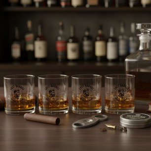 Last Barrel Before the Bride Bachelor Party Whiskey Glass