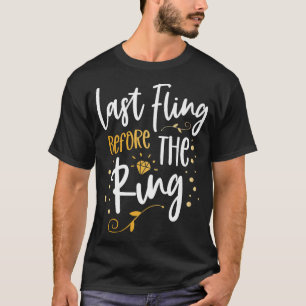 Last bling before the ring for a Groom funny Bache T-Shirt