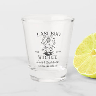 Last Boo Before I Do Bachelorette Halloween Party Shot Glass