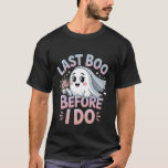 Last Boo Before I Do Spooky Wedding Horror Proposa T-Shirt<br><div class="desc">Last Boo Before I Do Spooky Wedding Horror Proposal -</div>