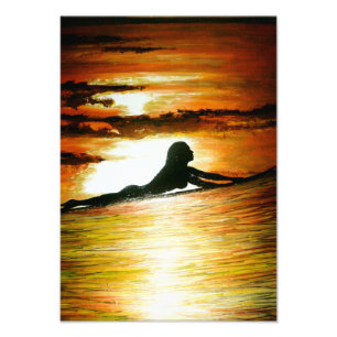 Last call photo print