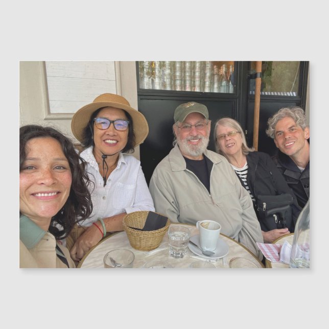 Last Day Breakfast Magnetic Card (Front)