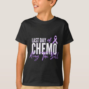 Last Day Chemo Ring Bell Survivor Design T-Shirt