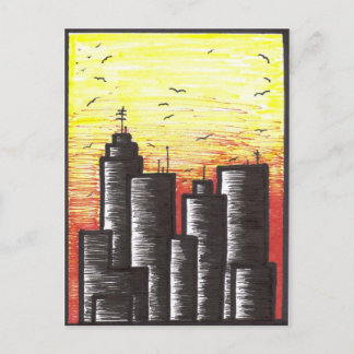 last day of a dying city Postcards