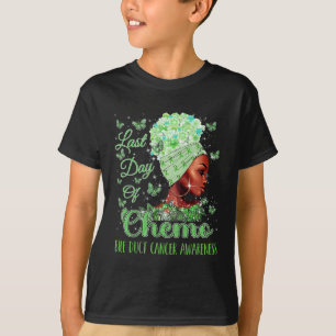 Last Day Of Chemo Bile Duct Cancer Awareness T-Shirt