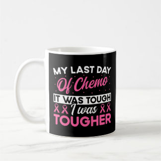 Last Day of Chemo End Radiation Therapy Cancer Pat Coffee Mug