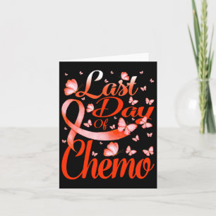 Last Day Of Chemo Rsd Crps Awareness Butterfly  Card