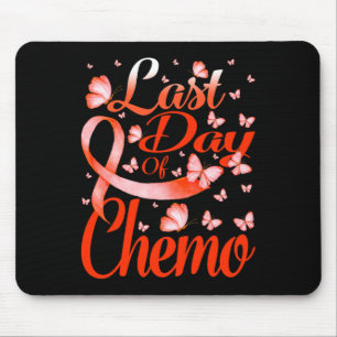 Last Day Of Chemo Rsd Crps Awareness Butterfly Mouse Pad