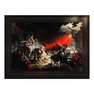 Last Day of Pompeii by Karl Bryullov Classical Art Photo Print
