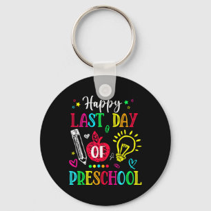 Last Day Of Preschool Hello Summer Graduation Gift Key Ring