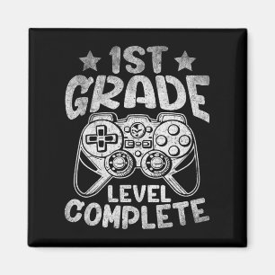 Last Day Of School 1st Grade Level Complete Gradua Magnet