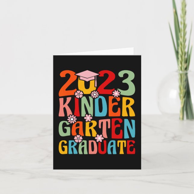 Last Day Of School 2023 Graduation  Card (Front)