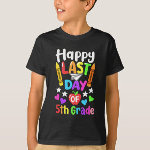 Last Day Of School 5th Grade Cl Of 2024 Kids T-Shirt
