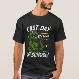Last Day of School Autograph 6th Grade Graduation T-Shirt