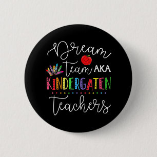 Last Day Of School Back To School Dream Team Kinde 6 Cm Round Badge