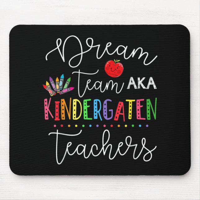 Last Day Of School Back To School Dream Team Kinde Mouse Pad (Front)