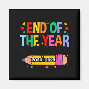 Last Day of School End of The Year Autographs Magnet